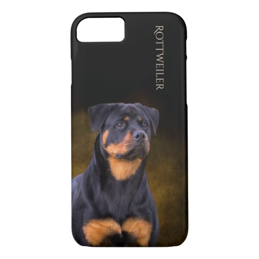 Rottweiler-telefoondraagtas Case-Mate iPhone Case (Achterkant)