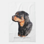 Rottweiler Theedoek (Verticaal)