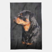 Rottweiler Theedoek (Verticaal)