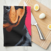 Rottweiler Theedoek (Quarter Fold)