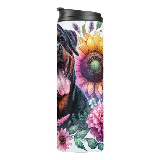 Rottweiler - Thermische tuimelaar Thermosbeker (Geroteerd rechts)