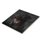 Rottweiler Tile Tegeltje (Zijkant)