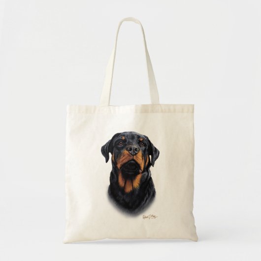 Rottweiler Tote Bag (Voorkant)