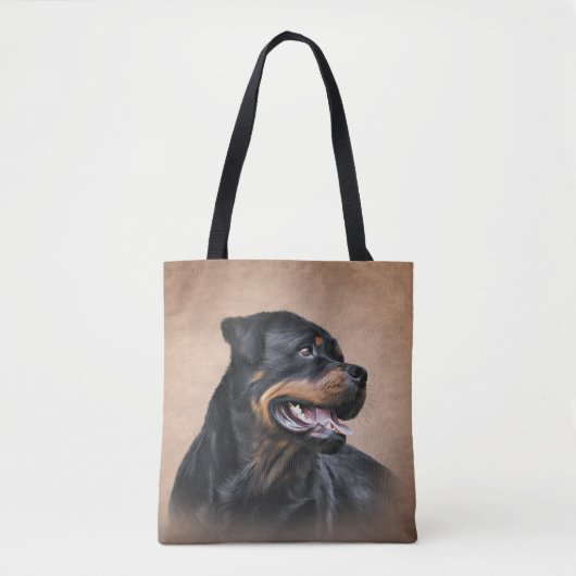 Rottweiler Tote Bag (Voorkant)