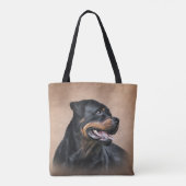 Rottweiler Tote Bag (Achterkant)