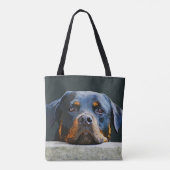 Rottweiler Tote Bag (Achterkant)
