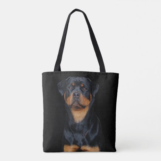 Rottweiler  tote bag (Achterkant)