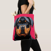 Rottweiler Tote Bag (Dichtbij)