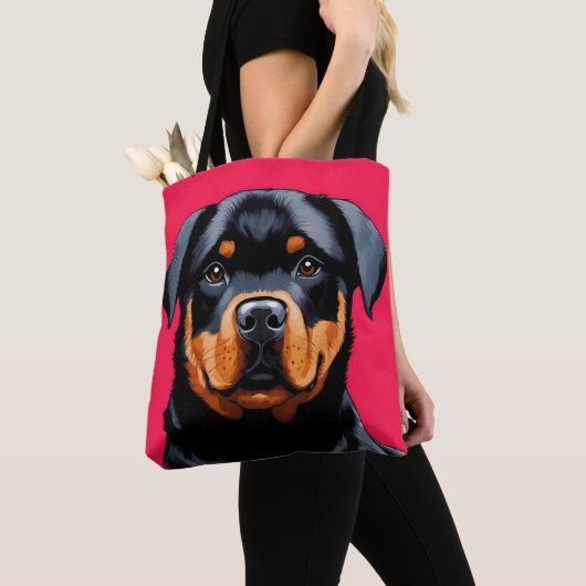 Rottweiler Tote Bag (Dichtbij)