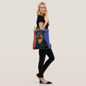 Rottweiler Tote Bag (Op model)