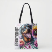 Rottweiler Tote Bag (Voorkant)