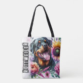 Rottweiler Tote Bag (Achterkant)