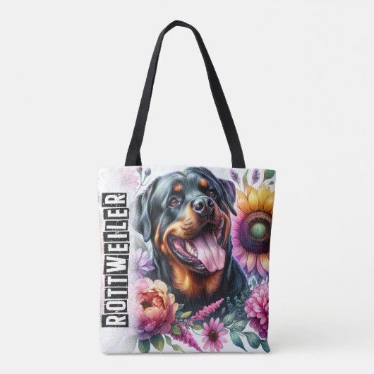 Rottweiler Tote Bag (Achterkant)