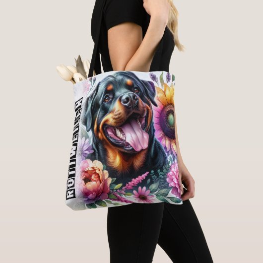 Rottweiler Tote Bag (Dichtbij)