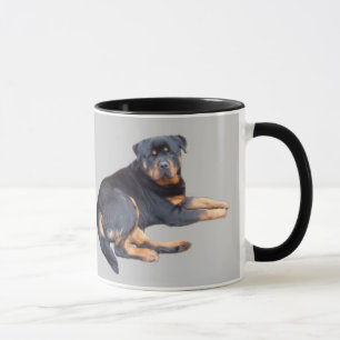 Rottweiler Travel Mug Mok