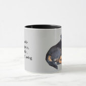Rottweiler Travel Mug Mok (Midden)