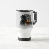 Rottweiler Travel Mug Reisbeker (Voorkant rechts)