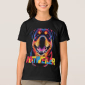 Rottweiler Tri-Blend Shirt (Voorkant)