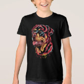 Rottweiler Tri-Blend Shirt (Voorkant)