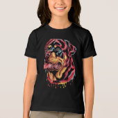Rottweiler Tri-Blend Shirt (Voorkant)