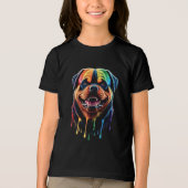 Rottweiler Tri-Blend Shirt (Voorkant)