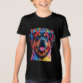 Rottweiler Tri-Blend Shirt (Voorkant)