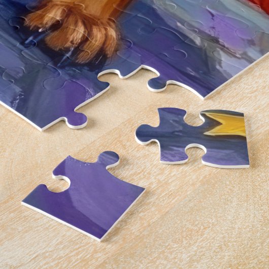 Rottweiler Trick-or-Treating In Halloween Costumes Legpuzzel (Zijkant)