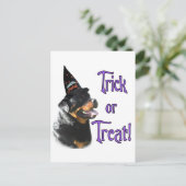 rottweiler-truc briefkaart (Staand voorkant)