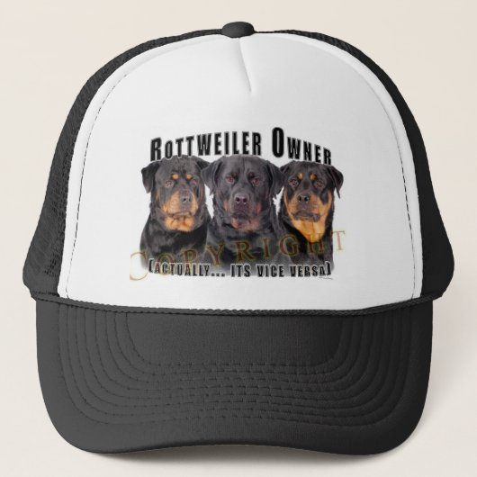 Rottweiler Trucker Pet (Voorkant)