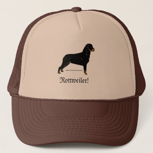 Rottweiler Trucker Pet (Voorkant)