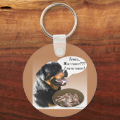Rottweiler Turkije Sleutelhanger (Achterkant)