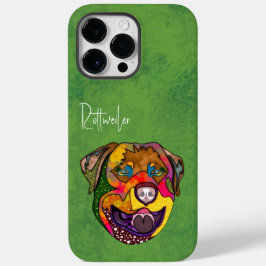 Rottweiler Ugly Face Hoesje-Mate iPhone Case