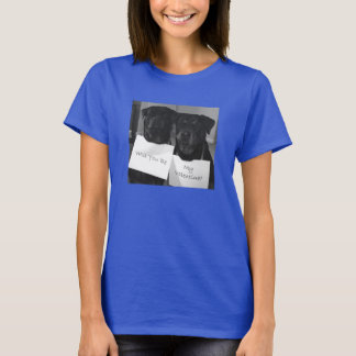 Rottweiler-Valentijn T-shirt