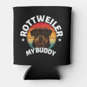 rottweiler van mijn vriend blikjeskoeler (Voorkant)