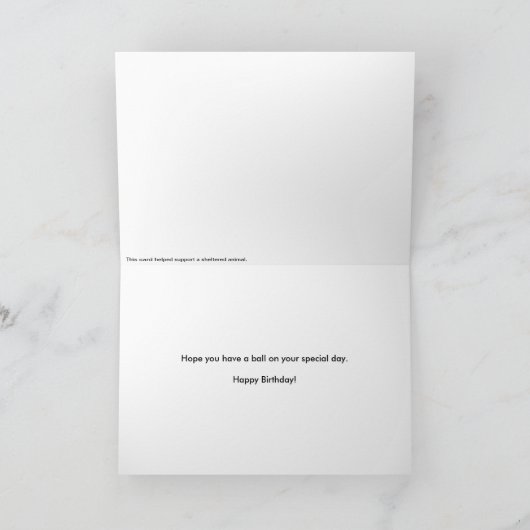 Rottweiler Verjaardag Kaart door Focus for a Cause (Binnen)