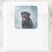 Rottweiler Vierkante Sticker (Tas)