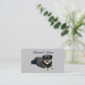 Rottweiler-Visitekaartje Visitekaartje (Staand voorkant)