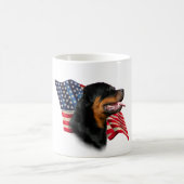 Rottweiler Vlag Koffiemok (Center)