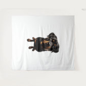 rottweiler wandkleed (Voorkant (horizontaal))