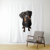 rottweiler wandkleed (In situ)
