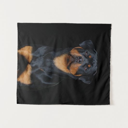 Rottweiler Wandkleed (Voorkant (horizontaal))