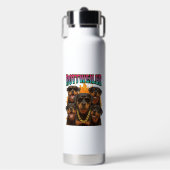 Rottweiler waterfles (Voorkant)
