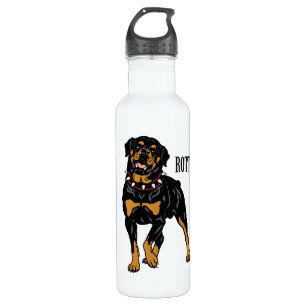 rottweiler waterfles
