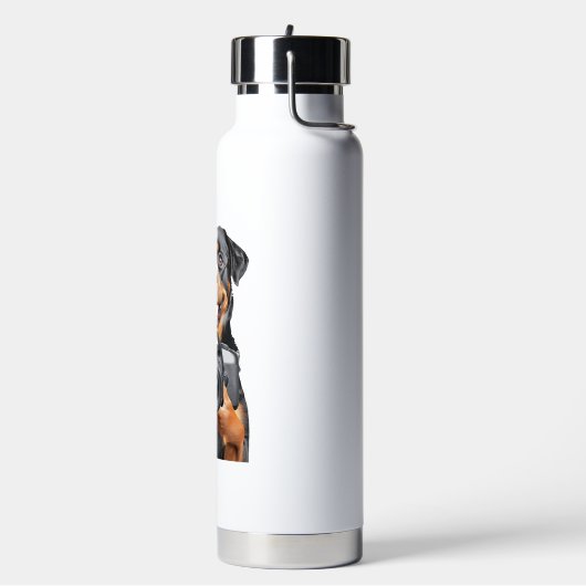 Rottweiler   waterfles (Links)