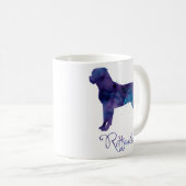 Rottweiler-Waterverf Koffiemok (Voorkant rechts)