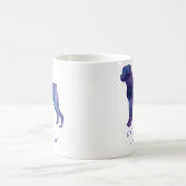 Rottweiler-Waterverf Koffiemok (Center)