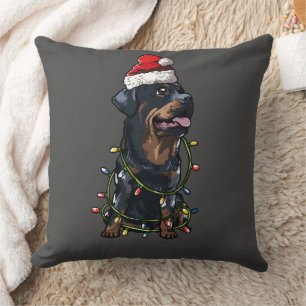 Rottweiler Weihnachten Geschenk X-Mas Hunde Kostüm Kussen