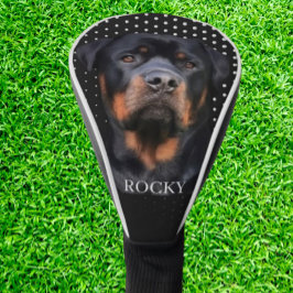 Rottweiler Wit Golfheadcover