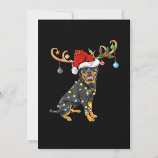 Rottweiler Xmas Gift Santas Reindetweiler Aankondiging