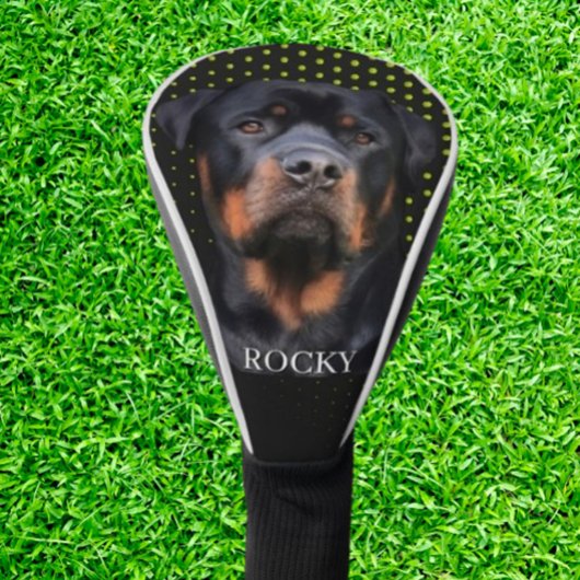   Rottweiler Yellow Golfheadcover